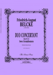 協奏的二重奏曲・Op.55（フリードリヒ・ベルケ） (トロンボーン二重奏)【Duo Concertant 55】