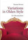 古い形式による変奏曲（トーマス・スティーヴンス）（テューバ+ピアノ）【Variations in Olden Style】