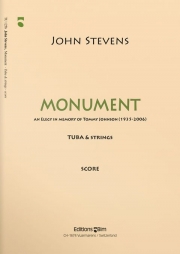 モニュメント（ジョン・スティーヴンス）（テューバ+ピアノ）【Monument】