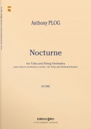 ノクターン（アンソニー・プログ）（テューバ+ピアノ）【Nocturne】