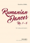 ルーマニア舞曲・No.1-6（イオネル・ドミトル）（テューバ+ピアノ）【Rumanian Dances N° 1 - 6】