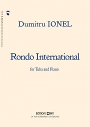 ロンド・インターナショナル（イオネル・ドミトル）（テューバ+ピアノ）【Rondo International】