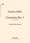 協奏曲・No.1（イオネル・ドミトル）（テューバ+ピアノ）【Concerto No 1】