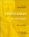 3つのファンタジア （テレマン）（トランペット）【3 Fantasias】