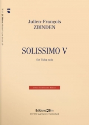 ソリッシモ・No.5・Op.105 （ジュリアン＝フランソワ・ズビンデン）（テューバ）【Solissimo V op. 105】