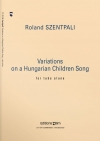 ハンガリーの童歌による変奏曲（ローランド・セントパリ）（テューバ）【Variations on a Hungarian Children Song】