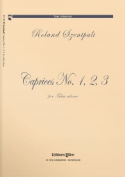 カプリス・No.1-3（ローランド・セントパリ）（テューバ）【Caprices N° 1, 2, 3】