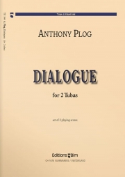ダイアログ（アンソニー・プログ）（テューバ二重奏）【Dialogue】