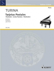 音の絵葉書（ホアキン・トゥリーナ）（ピアノ）【Cartes Postales】