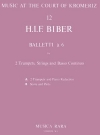 6声のバレット（ハインリヒ・イグナツ・フランツ・フォン・ビーバー）（トランペット二重奏+ピアノ）【Balletti a 6 in C】