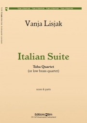 イタリア組曲（ワーニャ・リスヤック）（ユーフォニアム＆テューバ四重奏）【Italian Suite】