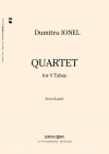 四重奏曲（イオネル・ドミトル）（テューバ四重奏）【Quartet】