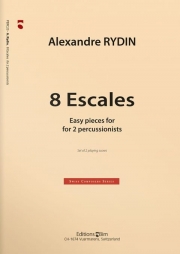 8つのエスカル（アレキサンドル・ライディン） （打楽器二重奏）【8 Escales】