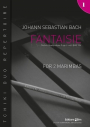 幻想曲・BWV.906（バッハ） （マリンバ二重奏）【Fantaisie BWV 906】