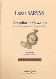 おじいさんの時計（ラザール・サリアン）（ピアノ）【Grandfather’s watch】