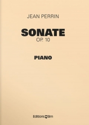 ソナタ・Op.10（ジャン・ペラン）（ピアノ）【Sonate op. 10】