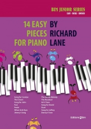 14のやさしい小品（リチャード・レーン）（ピアノ）【14 Easy Pieces】