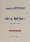 民謡による組曲　(アレクサンドル・アルチュニアン) (木管五重奏)【Suite on Folk Tunes】