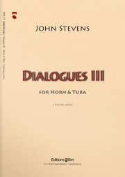 ダイアログ・No.3（ジョン・スティーヴンス）（金管二重奏）【Dialogues III】