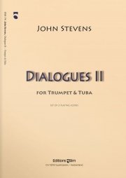 ダイアログ・No.2（ジョン・スティーヴンス）（金管二重奏）【Dialogues II】