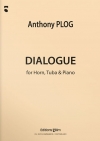 ダイアログ（アンソニー・プログ）（金管二重奏+ピアノ）【Dialogue】