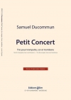 小協奏曲（サミュエル・デュコミュン）（金管三重奏）【Petit Concert】