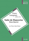 ダンスリー組曲（ピエール・アテニャン）（金管四重奏）【Suite de Danceries】