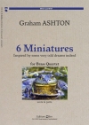 6つの小品（グレアム・アシュトン）（金管四重奏）【6 Miniatures】
