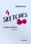 4つのスケッチ（アンソニー・プログ）（金管五重奏）【4 Sketches】