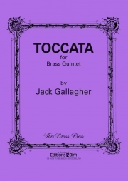 トッカータ（ジャック・ギャラガー）（金管五重奏）【Toccata】