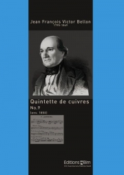 金管五重奏曲・No.9（ジーン・ベロン）（金管五重奏）【Quintette No. 9】