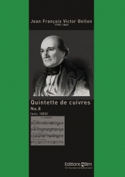 金管五重奏曲・No.8（ジーン・ベロン）（金管五重奏）【Quintette No. 8】