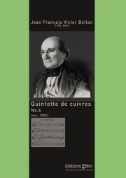 金管五重奏曲・No.6（ジーン・ベロン）（金管五重奏）【Quintette No. 6】