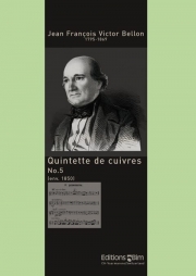 金管五重奏曲・No.5（ジーン・ベロン）（金管五重奏）【Quintette No. 5】
