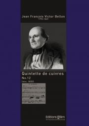 金管五重奏曲・No.12（ジーン・ベロン）（金管五重奏）【Quintette No. 12】