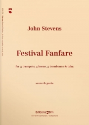 フェスティバル・ファンファーレ（ジョン・スティーヴンス）（金管十一重奏）【Festival Fanfare】