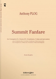 サミット・ファンファーレ（アンソニー・プログ）（金管十四重奏）【Summit Fanfare】