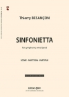 シンフォニエッタ（ティエリー・ブザンソン）（スコアのみ）【Sinfonietta】