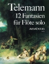 12の幻想曲 （テレマン）（フルート）【12 Fantasien · TWV 40:2-13】
