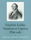 変奏曲とカプリス・Op.10 （フリードリヒ・クーラウ）（フルート）【Variations et Caprices op. 10】