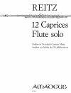 12のカプリス・Op.4 （ハイナー・ライツ）（フルート）【12 caprices op. 4