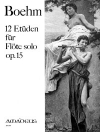 12の練習曲・Op.15（テオバルト・ベーム）（フルート）【12 Etüden op. 15】