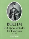 24の奇想練習曲・Op.26（テオバルト・ベーム）（フルート）【 24 Caprices-Etudes op. 26】