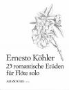 25のロマンティックな練習曲・Op.66（エルネスト・ケーラー）（フルート）【25 Romantic studies in modern style op. 66】