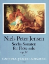 6つのソナタ・Op.17（ニルス・ペーター・イェンセン）（フルート）【Six sonatas op. 17】