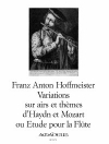 ハイドン、モーツァルト主題による幻想曲（フランツ・アントン・ホフマイスター）（フルート）【Variations sur airs et Thèmes d'Haydn et Mozart ou Etude】
