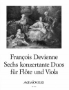6つの協奏的二重協奏曲・Op.5 （フランソワ・ドヴィエンヌ）(フルート+ヴィオラ)【Six Duos Concertants Op. 5】