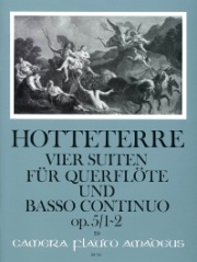4つの組曲・Op.5・Vol.1（ジャック＝マルタン・オトテール）（オーボエ+ピアノ）【4 Suites op. 5 Í Volume I: Suites 1-2】
