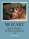 6つのソナタ・Vol.2（モーツァルト）（フルート+ピアノ）【Six Sonatas - Volume II: Sonatas 4-6】