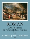 12のソナタ・Vol.3（ユーハン・ヘルミク・ルーマン）（フルート+ピアノ）【Twelve Sonatas Volume III: Sonatas 7-9】